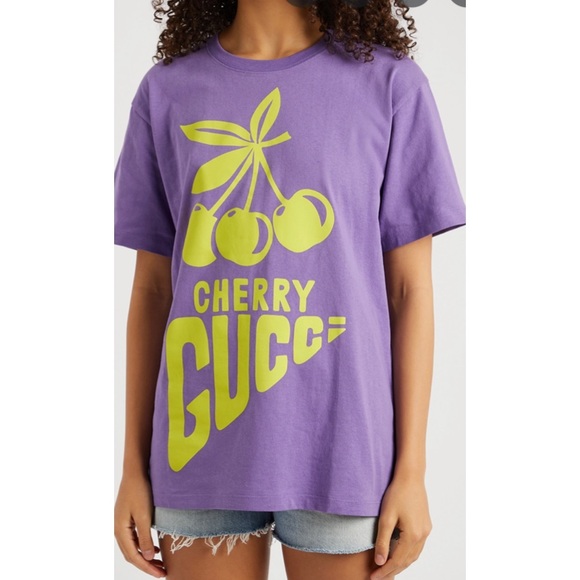 NWOT!Gucci Oversized Cherry T-shirt